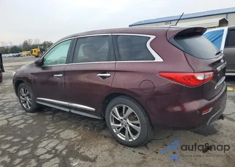 2013 Infiniti Jx35 from USA, damaged, VIN 5N1AL0MM9DC305554